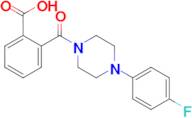 2-(4-(4-Fluorophenyl)piperazine-1-carbonyl)benzoic acid