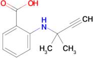 2-((2-Methylbut-3-yn-2-yl)amino)benzoic acid