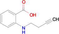2-(But-3-yn-1-ylamino)benzoic acid