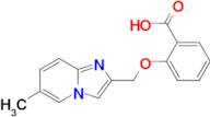 2-((6-Methylimidazo[1,2-a]pyridin-2-yl)methoxy)benzoic acid