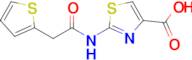 2-(2-(Thiophen-2-yl)acetamido)thiazole-4-carboxylic acid