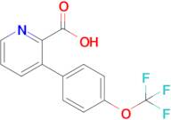 3-(4-(Trifluoromethoxy)phenyl)picolinic acid