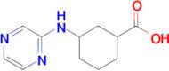 3-(Pyrazin-2-ylamino)cyclohexane-1-carboxylic acid