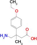 4-Amino-3-(4-ethoxyphenyl)-3-methylbutanoic acid