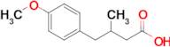 4-(4-Methoxyphenyl)-3-methylbutanoic acid