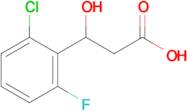 3-(2-Chloro-6-fluorophenyl)-3-hydroxypropanoic acid