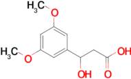 3-(3,5-Dimethoxyphenyl)-3-hydroxypropanoic acid