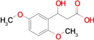 3-(2,5-Dimethoxyphenyl)-3-hydroxypropanoic acid