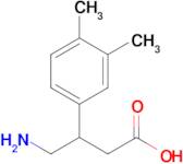 4-Amino-3-(3,4-dimethylphenyl)butanoic acid