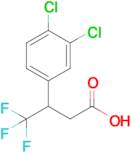 3-(3,4-Dichlorophenyl)-4,4,4-trifluorobutanoic acid