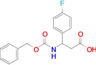 3-(((Benzyloxy)carbonyl)amino)-3-(4-fluorophenyl)propanoic acid