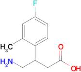 4-Amino-3-(4-fluoro-2-methylphenyl)butanoic acid