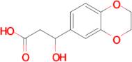 3-(2,3-Dihydrobenzo[b][1,4]dioxin-6-yl)-3-hydroxypropanoic acid