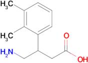 4-Amino-3-(2,3-dimethylphenyl)butanoic acid