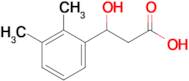 3-(2,3-Dimethylphenyl)-3-hydroxypropanoic acid