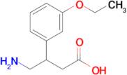 4-Amino-3-(3-ethoxyphenyl)butanoic acid