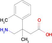 4-Amino-3-methyl-3-(o-tolyl)butanoic acid