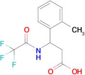 3-(O-tolyl)-3-(2,2,2-trifluoroacetamido)propanoic acid