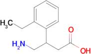 4-Amino-3-(2-ethylphenyl)butanoic acid