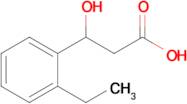 3-(2-Ethylphenyl)-3-hydroxypropanoic acid