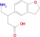 4-Amino-3-(2,3-dihydrobenzofuran-5-yl)butanoic acid