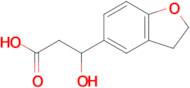 3-(2,3-Dihydrobenzofuran-5-yl)-3-hydroxypropanoic acid