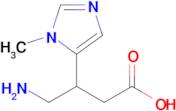 4-Amino-3-(1-methyl-1h-imidazol-5-yl)butanoic acid