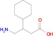 4-Amino-3-cyclohexylbutanoic acid