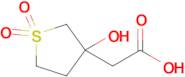 2-(3-Hydroxy-1,1-dioxidotetrahydrothiophen-3-yl)acetic acid