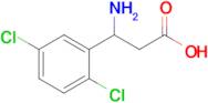 3-Amino-3-(2,5-dichlorophenyl)propanoic acid