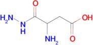 3-Amino-4-hydrazinyl-4-oxobutanoic acid