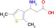 3-Amino-3-(2,5-dimethylthiophen-3-yl)propanoic acid