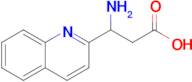 3-Amino-3-(quinolin-2-yl)propanoic acid