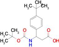 3-((Tert-butoxycarbonyl)amino)-3-(4-(tert-butyl)phenyl)propanoic acid