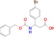 3-(((Benzyloxy)carbonyl)amino)-3-(4-bromophenyl)propanoic acid