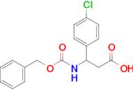 3-(((Benzyloxy)carbonyl)amino)-3-(4-chlorophenyl)propanoic acid