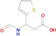 3-Formamido-3-(thiophen-2-yl)propanoic acid