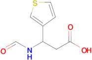 3-Formamido-3-(thiophen-3-yl)propanoic acid