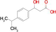 3-Hydroxy-3-(4-isopropylphenyl)propanoic acid