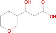 3-Hydroxy-3-(tetrahydro-2h-pyran-3-yl)propanoic acid