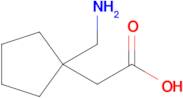 2-(1-(Aminomethyl)cyclopentyl)acetic acid