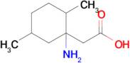 2-(1-Amino-2,5-dimethylcyclohexyl)acetic acid