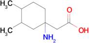 2-(1-Amino-3,4-dimethylcyclohexyl)acetic acid