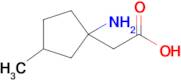 2-(1-Amino-3-methylcyclopentyl)acetic acid