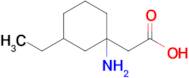 2-(1-Amino-3-ethylcyclohexyl)acetic acid