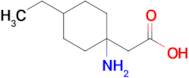 2-(1-Amino-4-ethylcyclohexyl)acetic acid