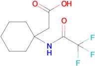 2-(1-(2,2,2-Trifluoroacetamido)cyclohexyl)acetic acid