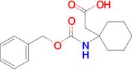 2-(1-(((Benzyloxy)carbonyl)amino)cyclohexyl)acetic acid