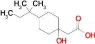 2-(1-Hydroxy-4-(tert-pentyl)cyclohexyl)acetic acid