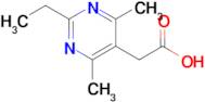 2-(2-Ethyl-4,6-dimethylpyrimidin-5-yl)acetic acid